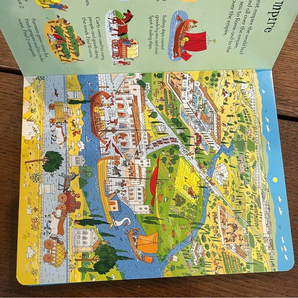 Ancient Romans Jigsaw Book (Usborne Jigsaw Books) | homeschool